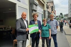 Arno Minas, Paul-Gerhard Sinn, Antje Gensichen und Hans-Rudolf Zwygart